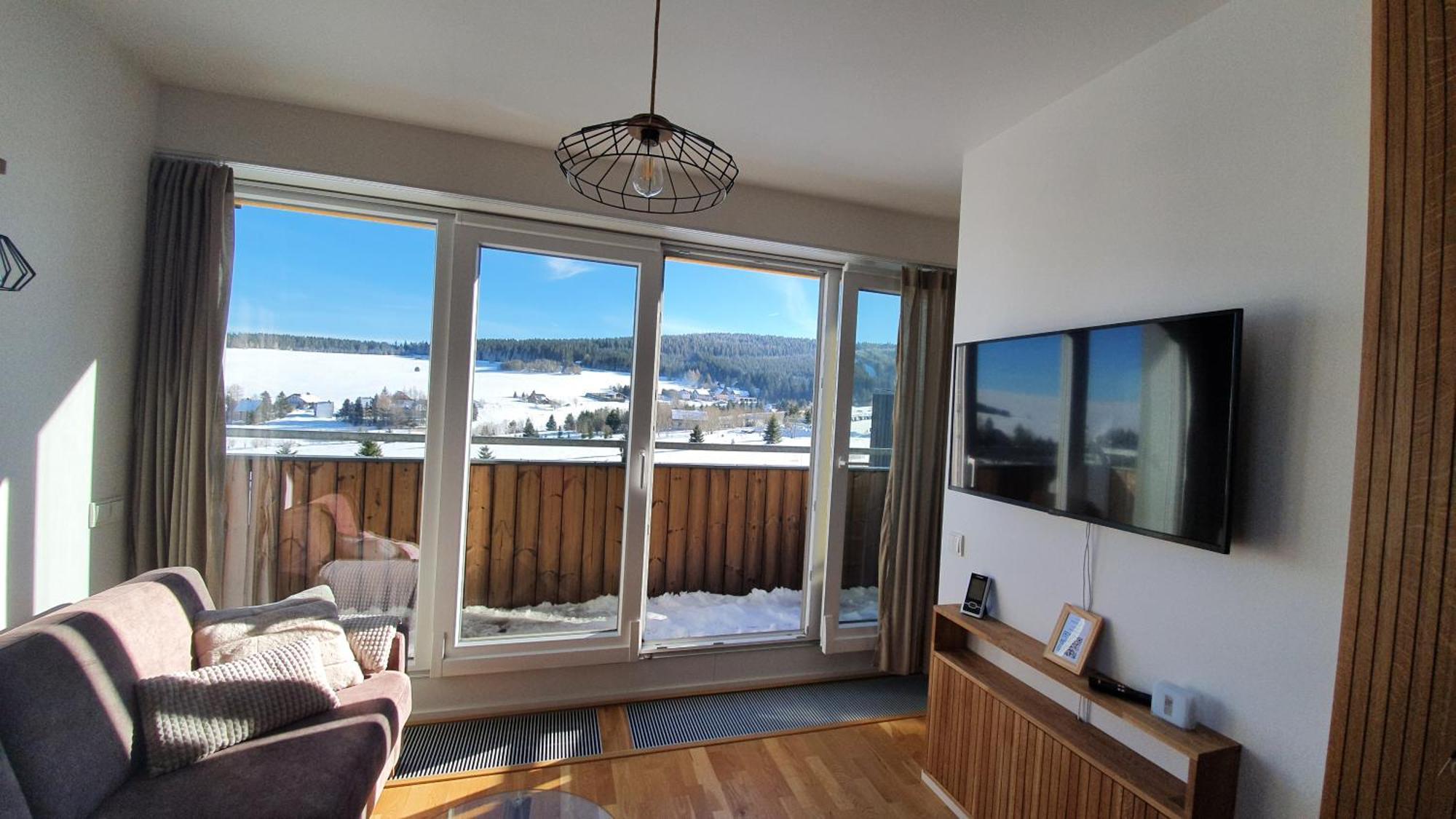 Mezonetovy Apartman Se Dvema Balkony A Vyhledem Loučná pod Klínovcem Bagian luar foto