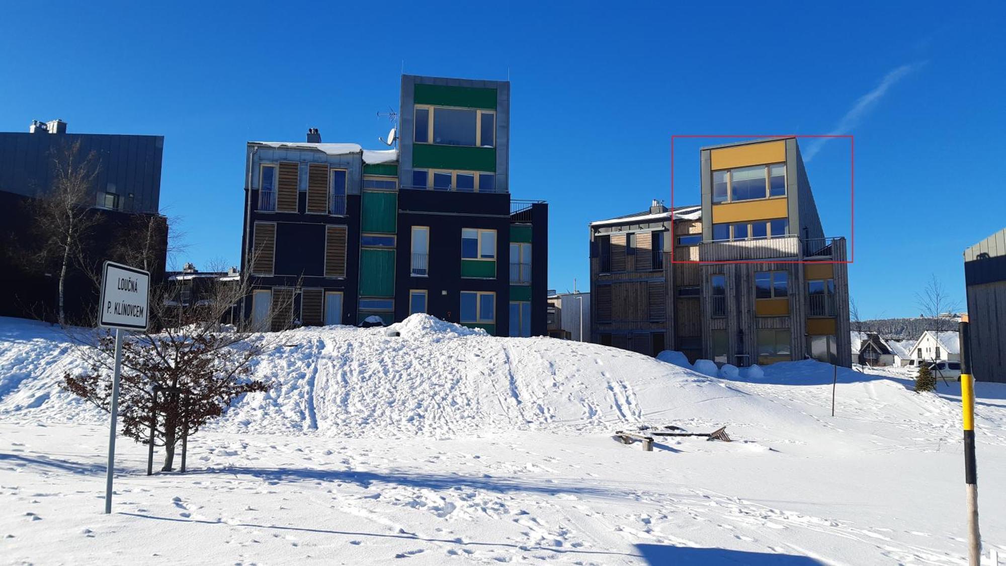 Mezonetovy Apartman Se Dvema Balkony A Vyhledem Loučná pod Klínovcem Bagian luar foto