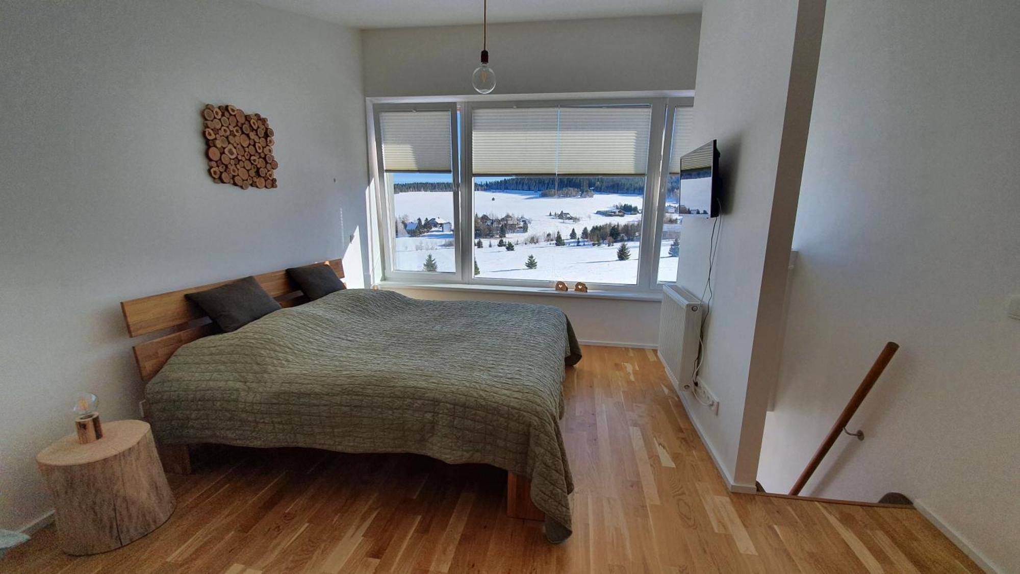 Mezonetovy Apartman Se Dvema Balkony A Vyhledem Loučná pod Klínovcem Bagian luar foto